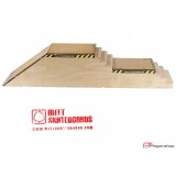 Stairs ramps wood